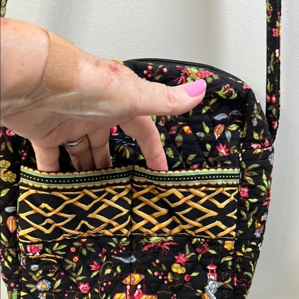 Vera Bradley Ming Floral Mother’s Day Out Shoulder Bag RARE!